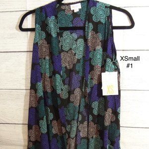 Lularoe XSmall Joy Vest Duster